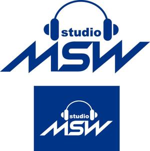 TRIAL (trial)さんの音楽リハーサルスタジオ「studio MSW」のロゴへの提案