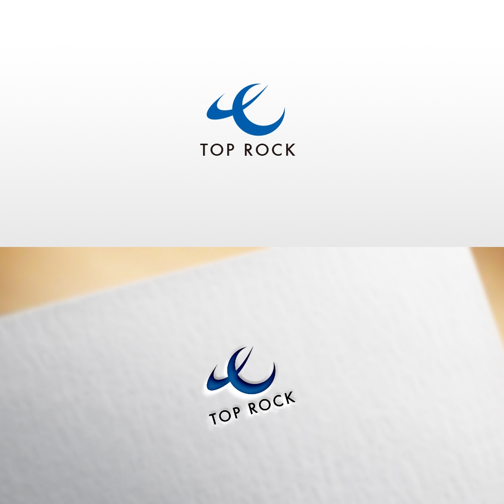 屋号として「TOP ROCK」ロゴ