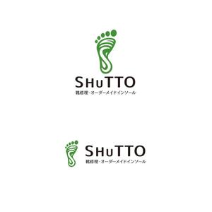  K-digitals (K-digitals)さんの靴修理、オーダーメイドインソール店「SHUTTO」のロゴへの提案