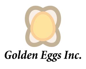 結び開き (kobayasiteruhisa)さんの地域創生会社「ゴールデンエッグス」のロゴへの提案