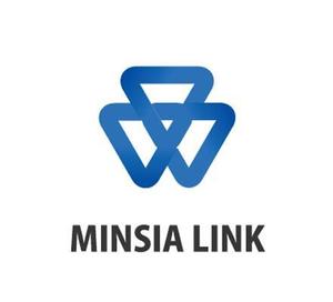 さんの【ＭＩＮＳＩＡ　ＬＩＮＫ（ミンシアリンク）】会社設立のロゴ作成への提案