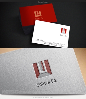 WDO (WD-Office)さんのそば店「Soba & Co.」のロゴ制作への提案
