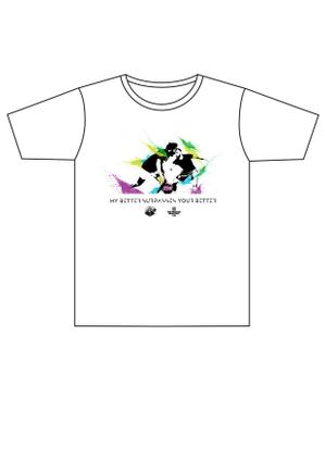 SANTS (osmo)さんのFrance ParisでのBasketballイベント配布用T-Shirtsのデザインへの提案