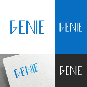 venusable ()さんの美容機器メーカー　株式会社GENIEのロゴと字体のデザインを依頼です。への提案