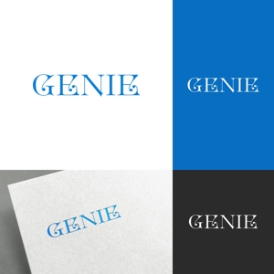 venusable ()さんの美容機器メーカー　株式会社GENIEのロゴと字体のデザインを依頼です。への提案