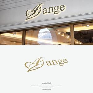 onesize fit’s all (onesizefitsall)さんの美容院『女性専用トータルビューティーサロンａｎｇｅ(アンジュ)』のロゴへの提案