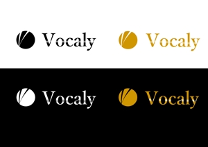 齋藤の旦那 (hinadanna)さんのアクセサリーショップサイト「Vocaly」のロゴへの提案