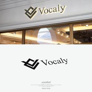 onesize fit’s all (onesizefitsall)さんのアクセサリーショップサイト「Vocaly」のロゴへの提案