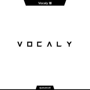 queuecat (queuecat)さんのアクセサリーショップサイト「Vocaly」のロゴへの提案