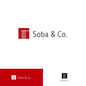 Mr-P (Mr-P)さんのそば店「Soba & Co.」のロゴ制作への提案