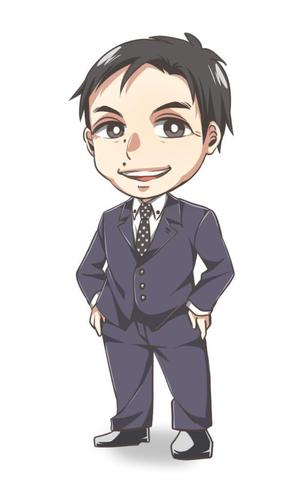 嘉月マコト ()さんのHP掲載用の社員紹介デフォルメ似顔絵（イラスト）への提案