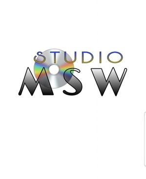 Person Tech (userwithyou)さんの音楽リハーサルスタジオ「studio MSW」のロゴへの提案