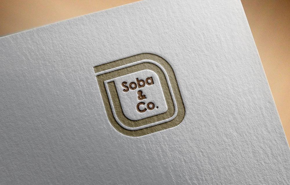 そば店「Soba & Co.」のロゴ制作