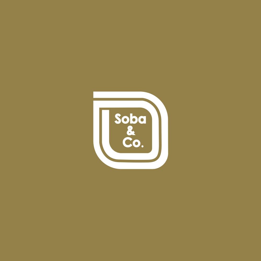 そば店「Soba & Co.」のロゴ制作