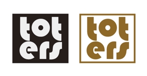 GOROSOME (RYOQUVO)さんのトートバッグ、Tシャツ、ポロシャツ等のブランド「toters」のロゴへの提案