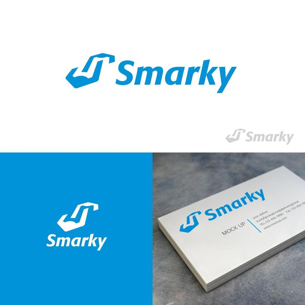 新会社「Smarky」のロゴ、アイコン制作