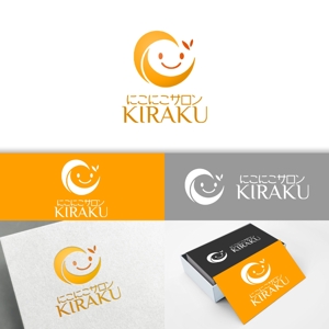 minervaabbe ()さんのリラクゼーションサロン  「にこにこサロン KIRAKU」 のロゴへの提案
