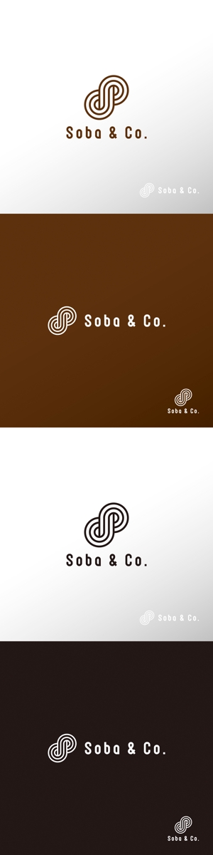 doremi (doremidesign)さんのそば店「Soba & Co.」のロゴ制作への提案