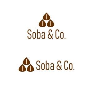 greenseed-design (uchimura01)さんのそば店「Soba & Co.」のロゴ制作への提案