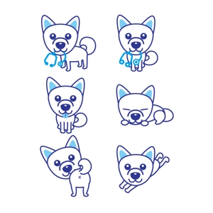 oroshipons (oroshipons)さんの医療系iPhoneアプリ用　犬のキャラクターデザインへの提案