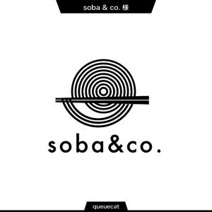 queuecat (queuecat)さんのそば店「Soba & Co.」のロゴ制作への提案