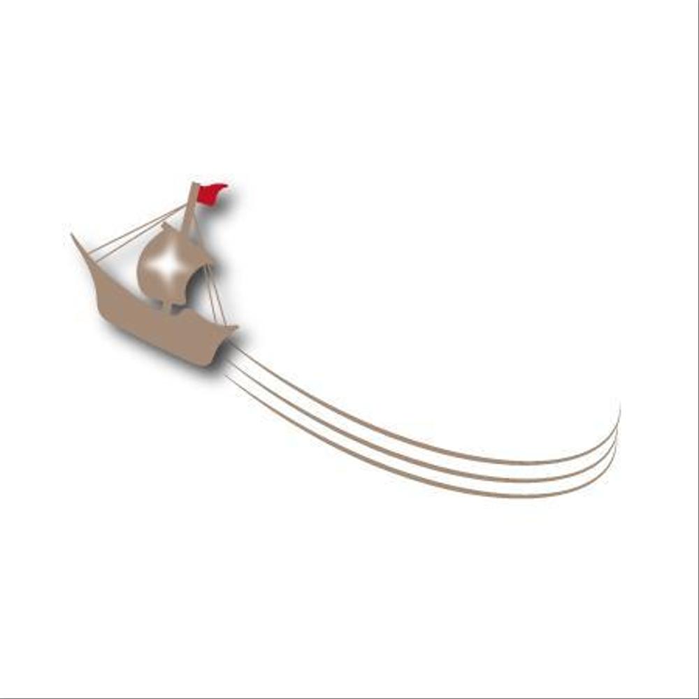 日本酒「大阪空舟」の筆文字ロゴと和船の絵、どちらかだけでもOK