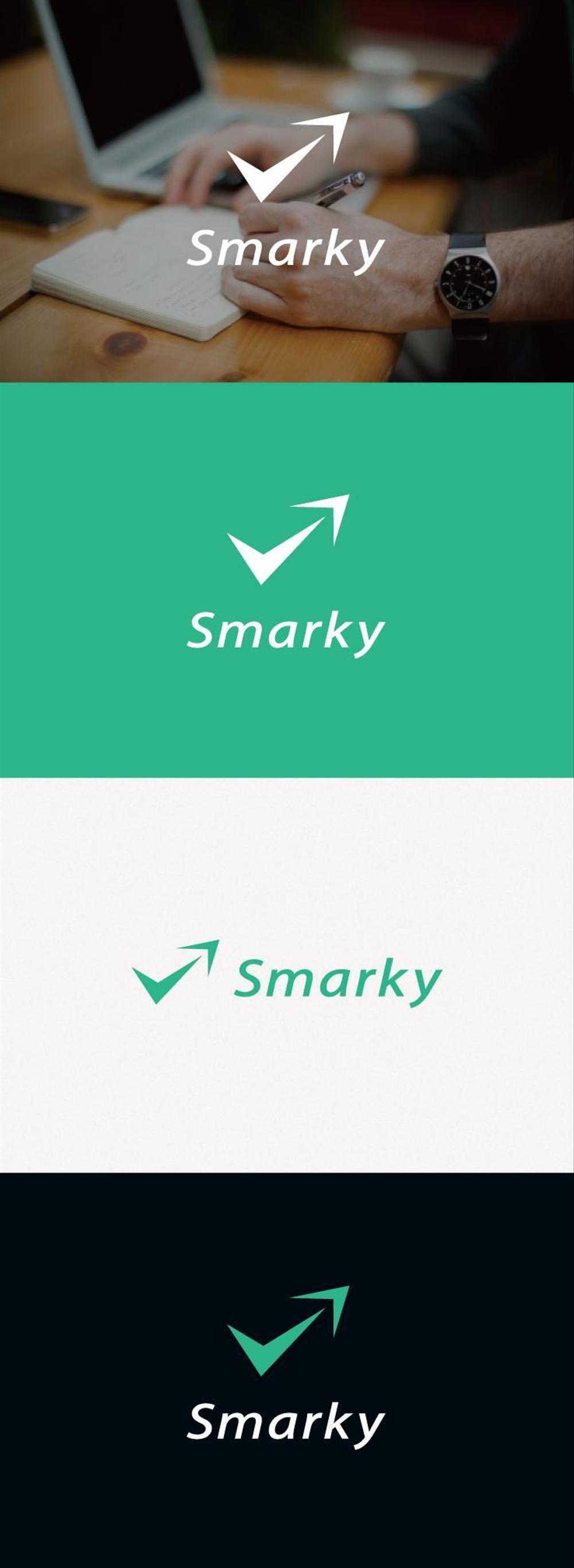 新会社「Smarky」のロゴ、アイコン制作