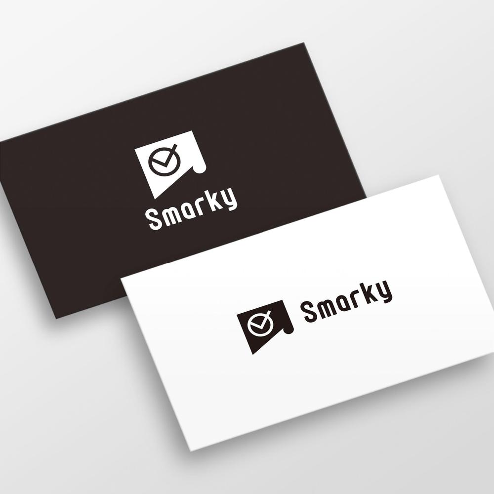 新会社「Smarky」のロゴ、アイコン制作