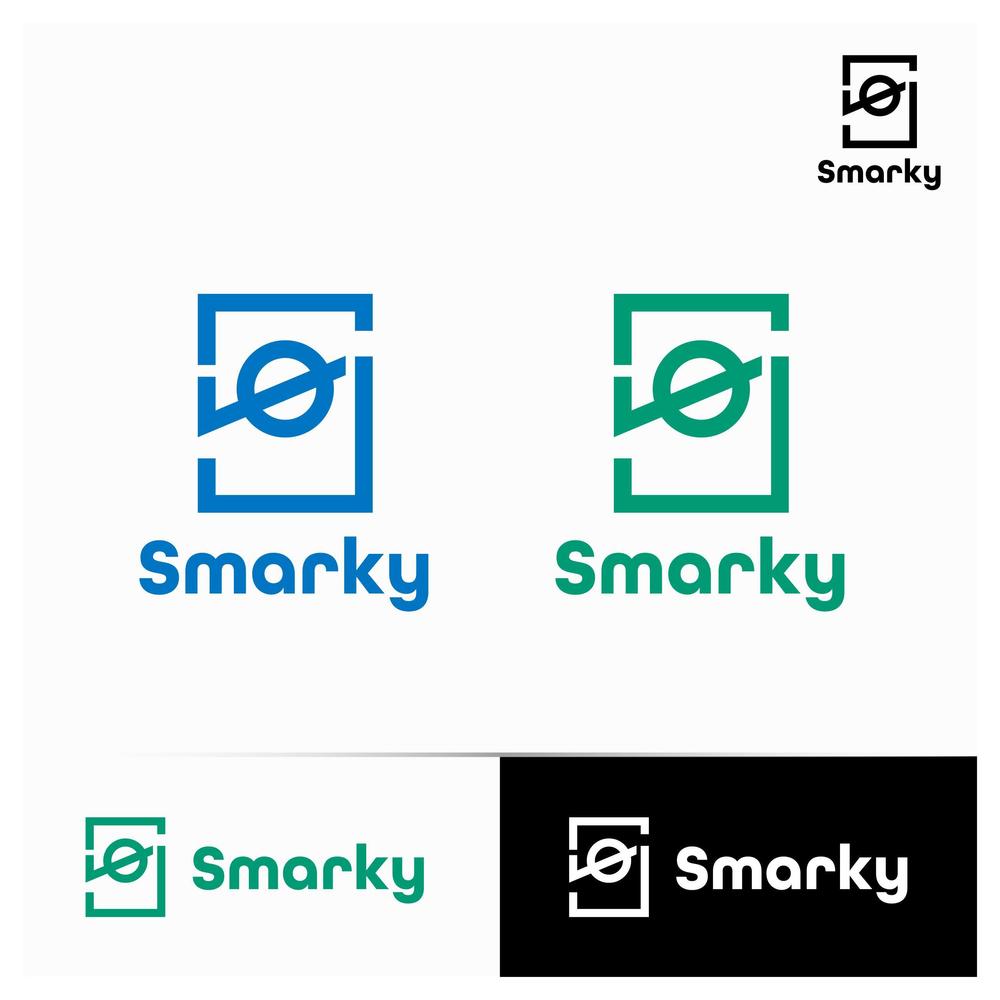 新会社「Smarky」のロゴ、アイコン制作