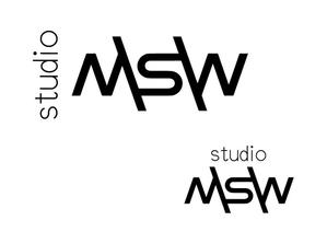 tukasagumiさんの音楽リハーサルスタジオ「studio MSW」のロゴへの提案