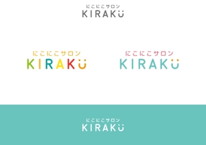 co (cosa)さんのリラクゼーションサロン  「にこにこサロン KIRAKU」 のロゴへの提案