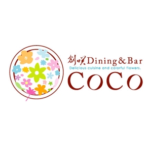 吉岡　徹 (ytcross)さんの「創咲Dining&Ber CoCo　　　　　」のロゴ作成への提案