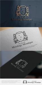 drkigawa (drkigawa)さんの飲食店 「Bar & Cafe Mixology Mosaïque」のロゴ制作への提案