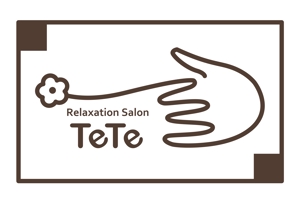 zee-ba NORICO (namekk1115)さんのリラぐゼーションサロン「TeTe」のイラストロゴへの提案