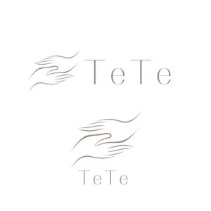 marukei (marukei)さんのリラぐゼーションサロン「TeTe」のイラストロゴへの提案