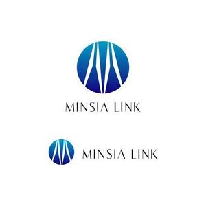 taniさんの【ＭＩＮＳＩＡ　ＬＩＮＫ（ミンシアリンク）】会社設立のロゴ作成への提案