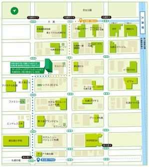 Somei (nyaqua)さんの当社3拠点の案内地図作成への提案