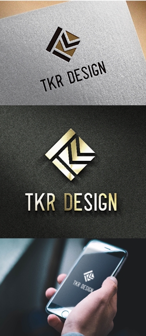 k_31 (katsu31)さんのデザイン会社「株式会社TKRデザイン」のロゴへの提案