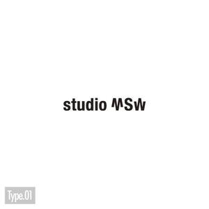 DECO (DECO)さんの音楽リハーサルスタジオ「studio MSW」のロゴへの提案