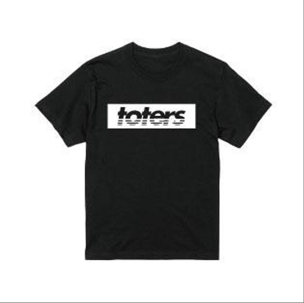 トートバッグ、Tシャツ、ポロシャツ等のブランド「toters」のロゴ