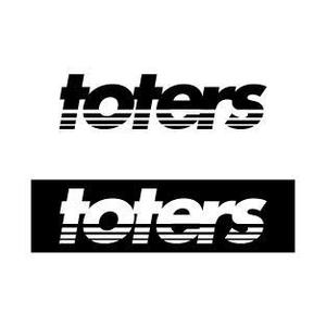 禮arts (dexter_works3399)さんのトートバッグ、Tシャツ、ポロシャツ等のブランド「toters」のロゴへの提案