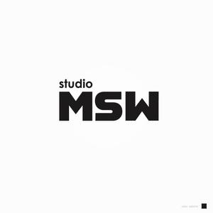 Ü design (ue_taro)さんの音楽リハーサルスタジオ「studio MSW」のロゴへの提案