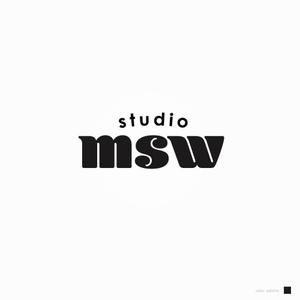 Ü design (ue_taro)さんの音楽リハーサルスタジオ「studio MSW」のロゴへの提案