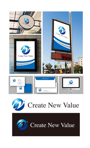 King_J (king_j)さんの経営コンサルティング会社「合同会社Create New Value」のロゴへの提案
