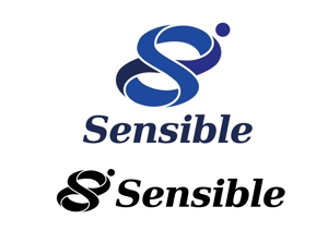 日和屋 hiyoriya (shibazakura)さんのセミナー、コンサルティング運営会社「Sensible」のロゴへの提案