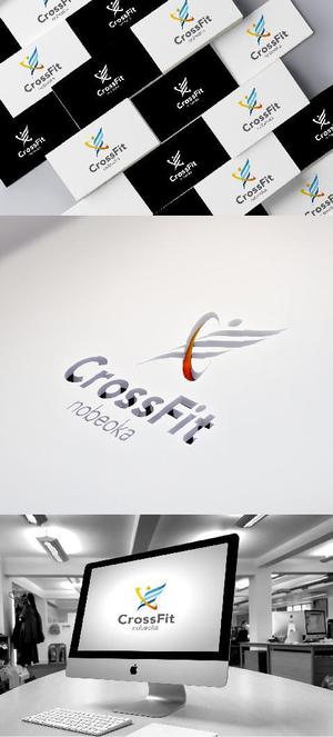 k_31 (katsu31)さんのパーソナルトレーニングジム『CrossFit nobeoka』のロゴへの提案