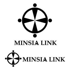 harryartさんの【ＭＩＮＳＩＡ　ＬＩＮＫ（ミンシアリンク）】会社設立のロゴ作成への提案