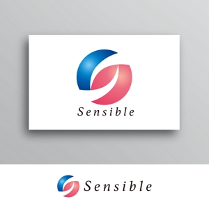 White-design (White-design)さんのセミナー、コンサルティング運営会社「Sensible」のロゴへの提案