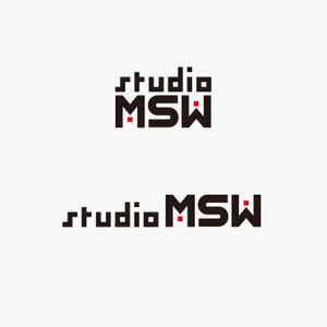 worker (worker1311)さんの音楽リハーサルスタジオ「studio MSW」のロゴへの提案