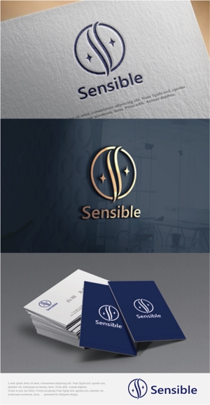 drkigawa (drkigawa)さんのセミナー、コンサルティング運営会社「Sensible」のロゴへの提案